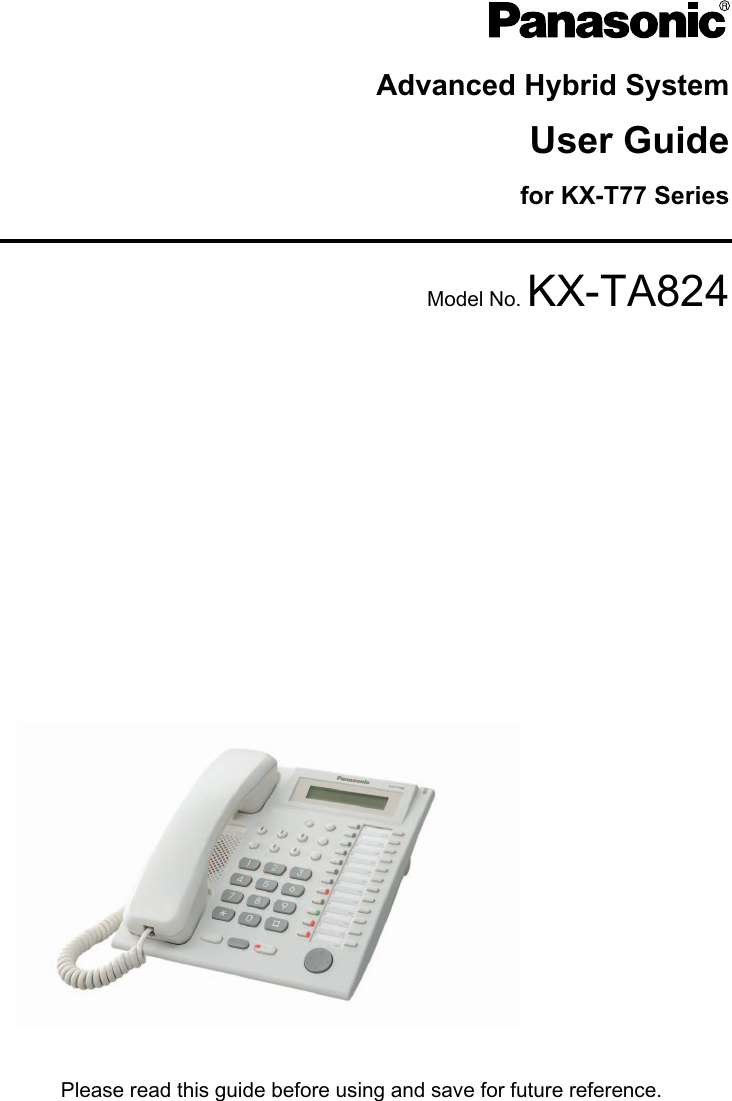 panasonic kx-t7030 programming manual